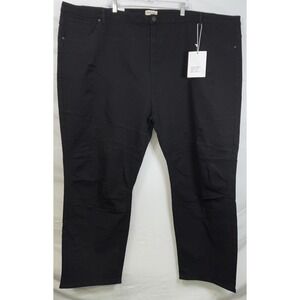 NWT Men's Blind Trust Big & Tall Slim Fit Distressed Black Jeans Stretch 54"X32"